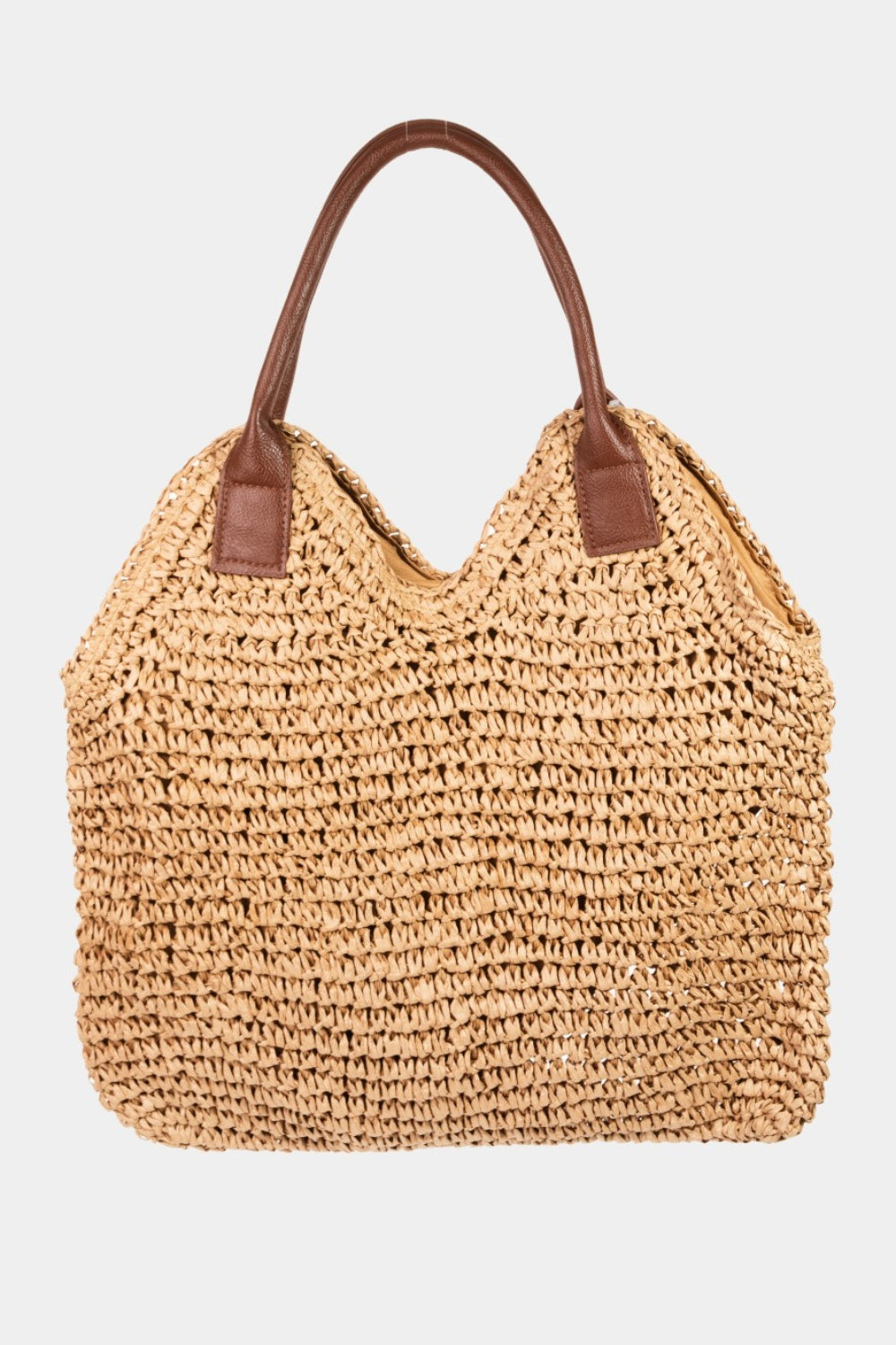 Straw Braided Shoulder Bag. KA Color.