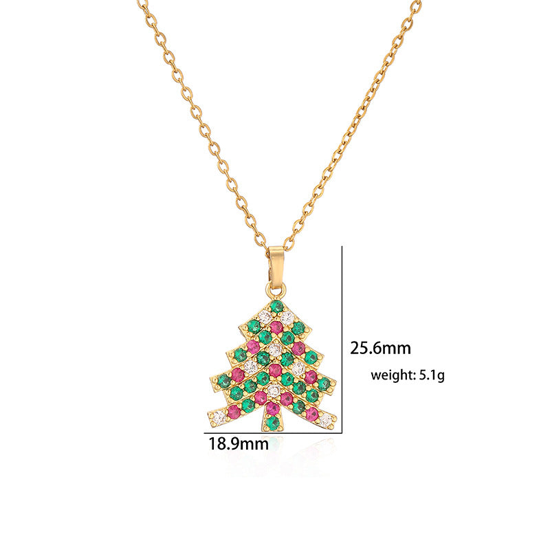 Women's Fashion Christmas Necklace