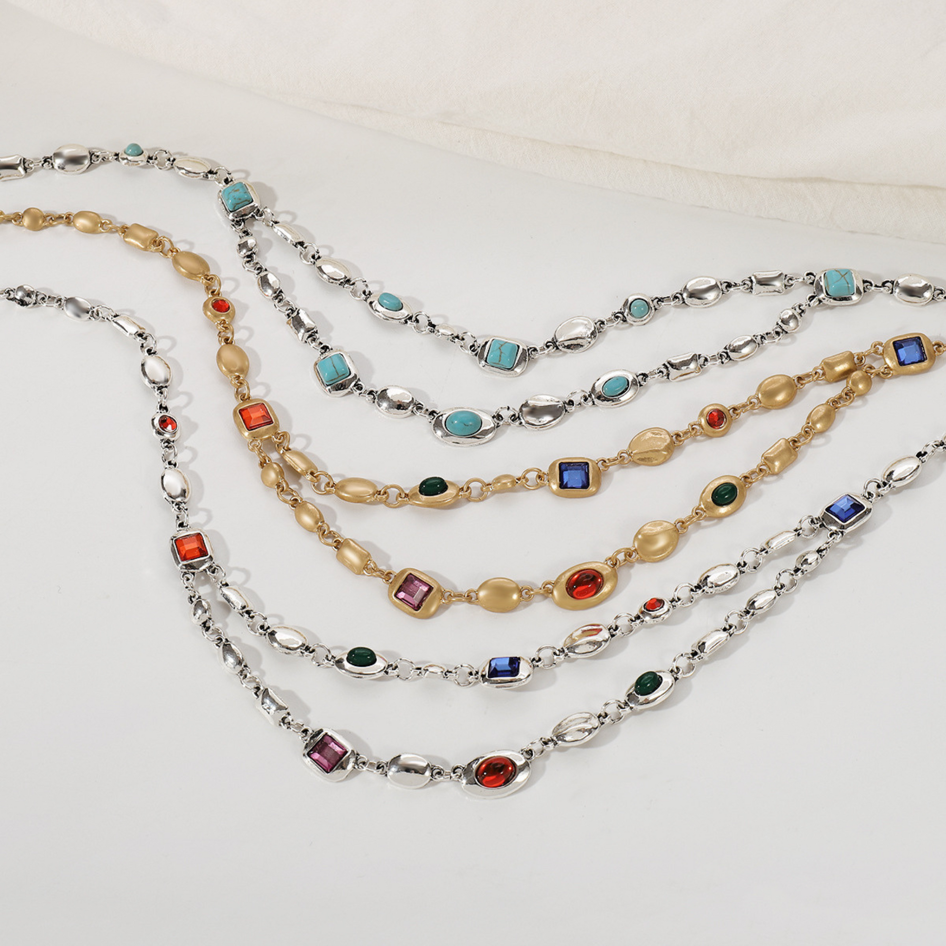 Ethnic Double-Layer Necklace