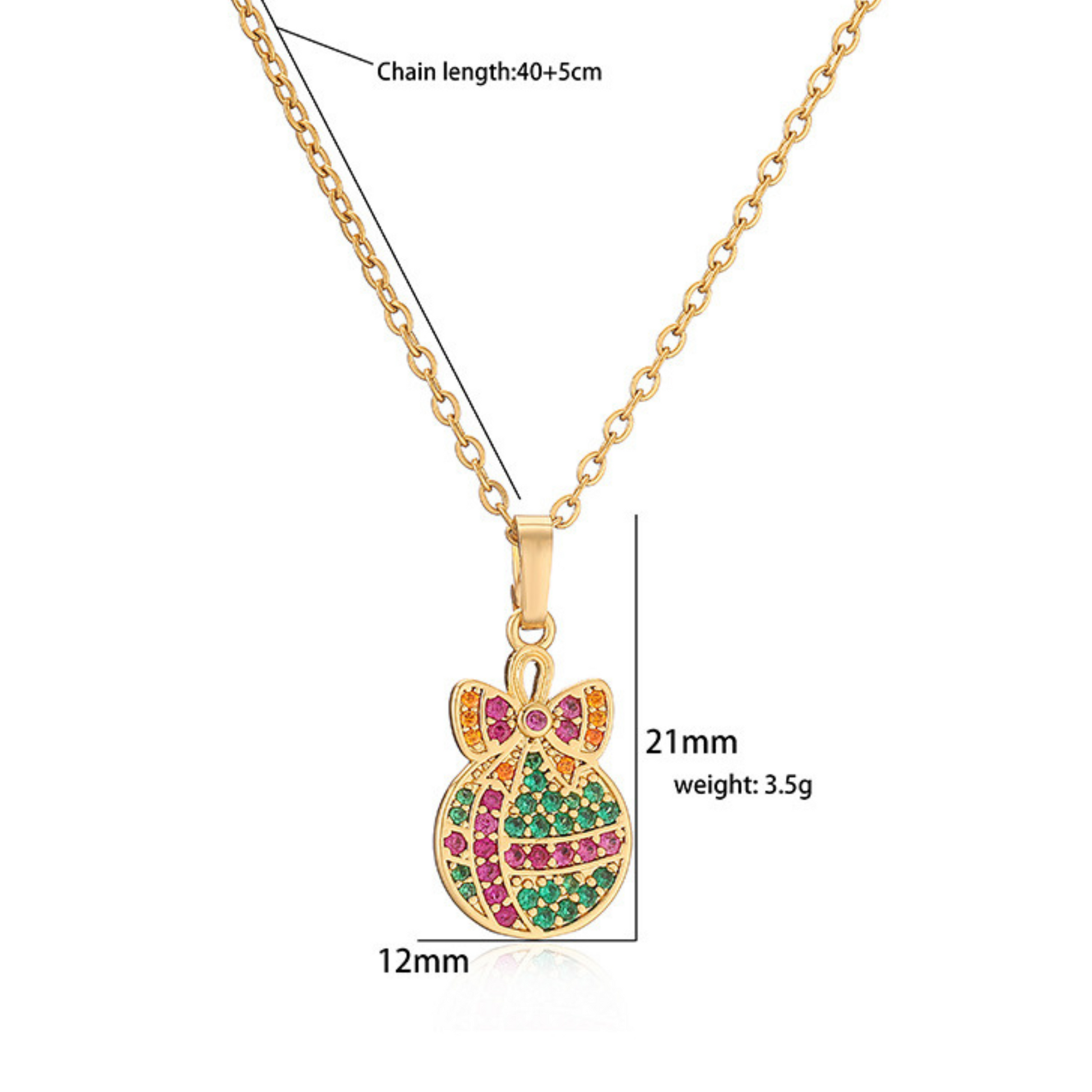 Women's Fashion Christmas Necklace